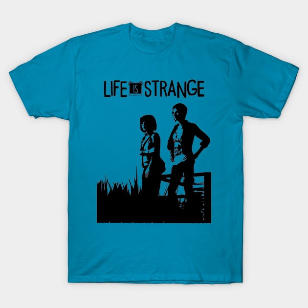 Life is Strange Max Caulfield and Chloe Price T-Shirt by OtakuPapercraft